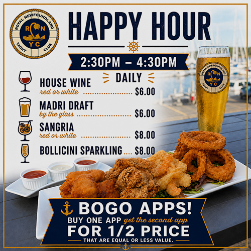 Happy Hour ad