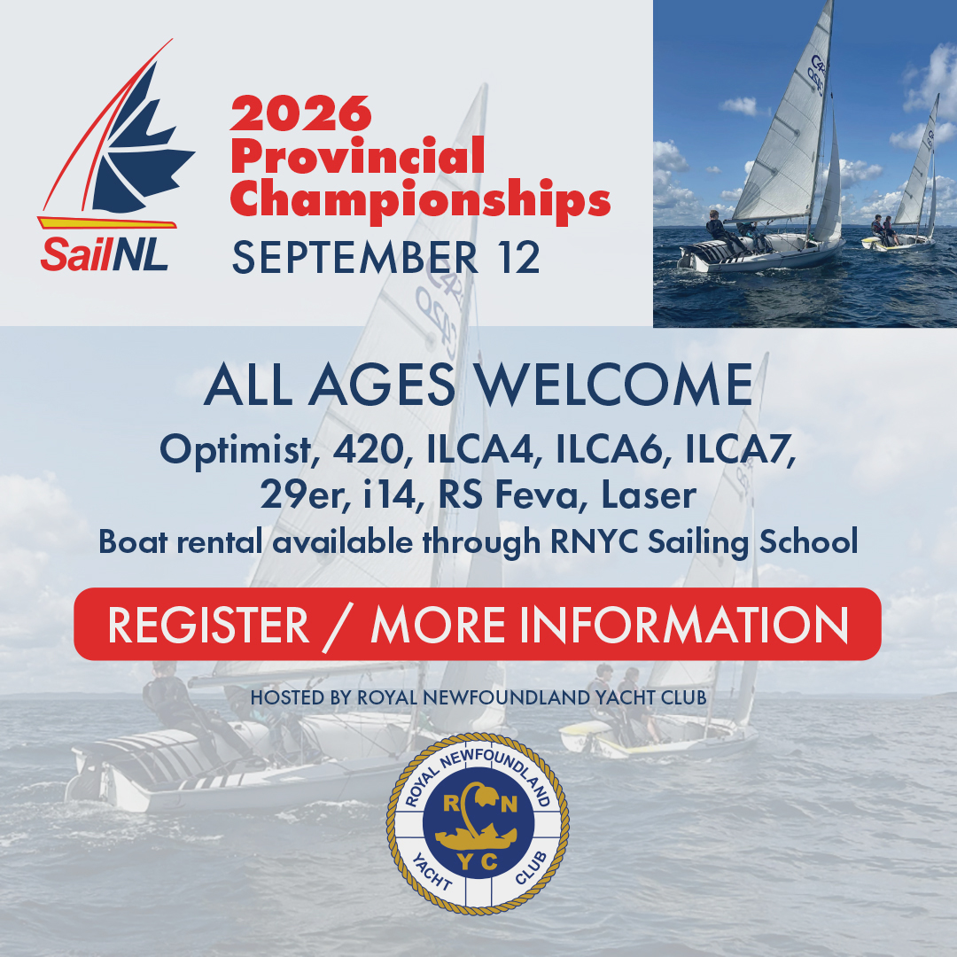 Sail NL Provincial Championships ad