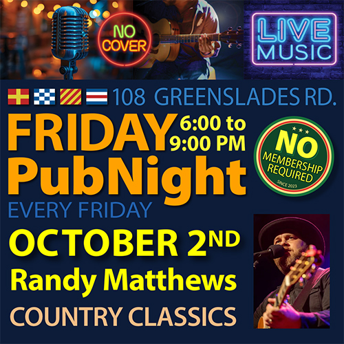 Friday Pub Night ad