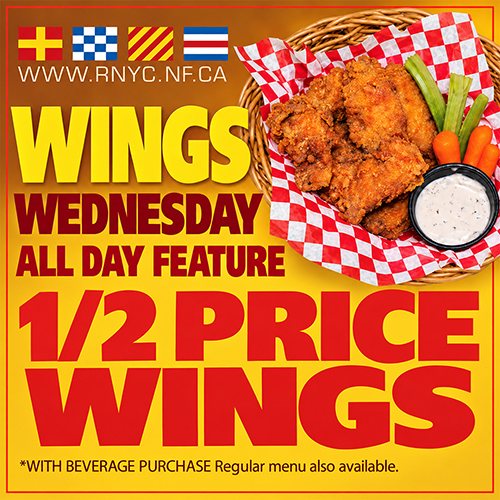 Wings Wednesday ad