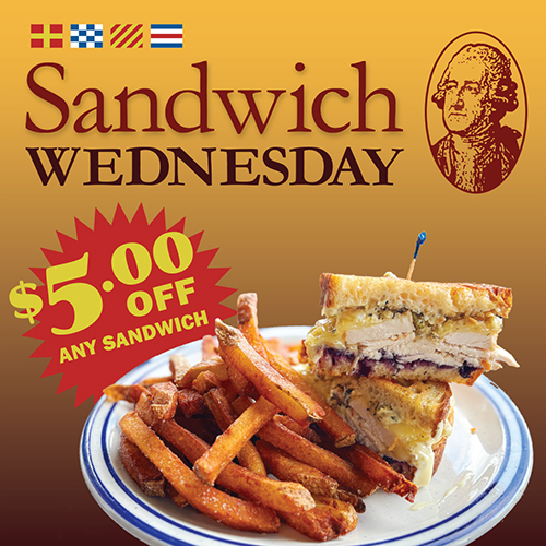Sandwich Wednesday ad