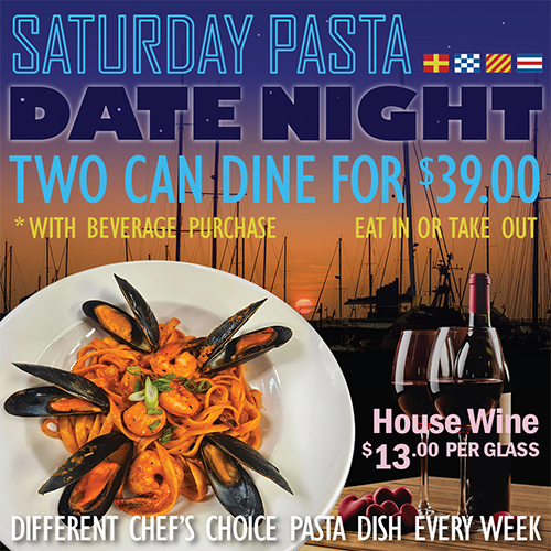 Saturday Pasta Date Night ad