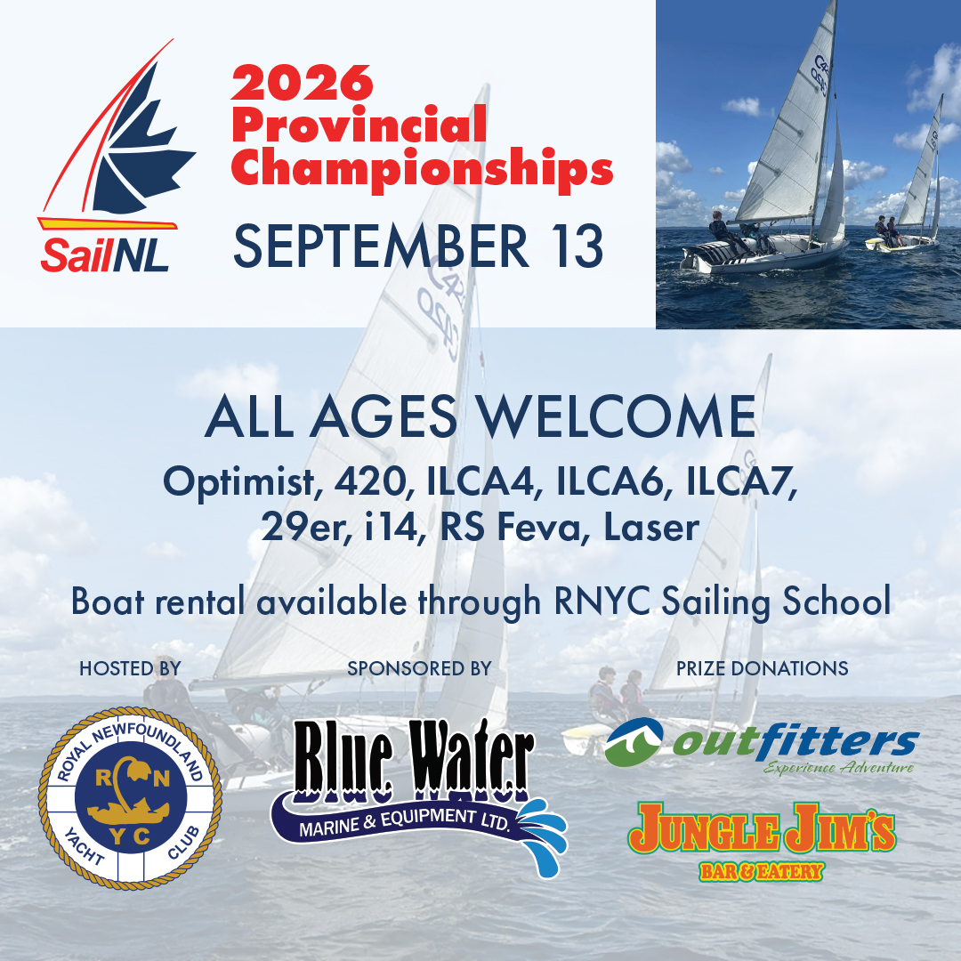 Sail NL Provincial Championships ad