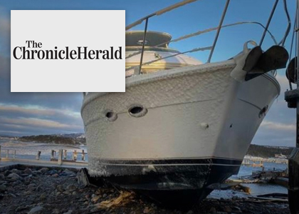 Chronicle Herald storm aftermath photo