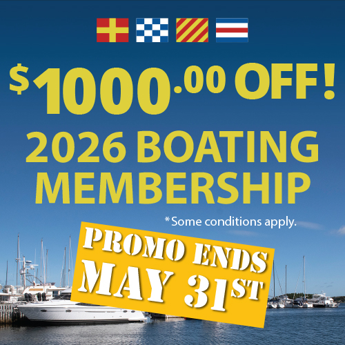 Boating Membership ad
