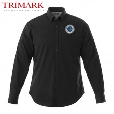 Trimark Mens Wiltshire Navy Dress Shirt