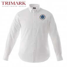 Trimark Mens Wiltshire White Dress Shirt
